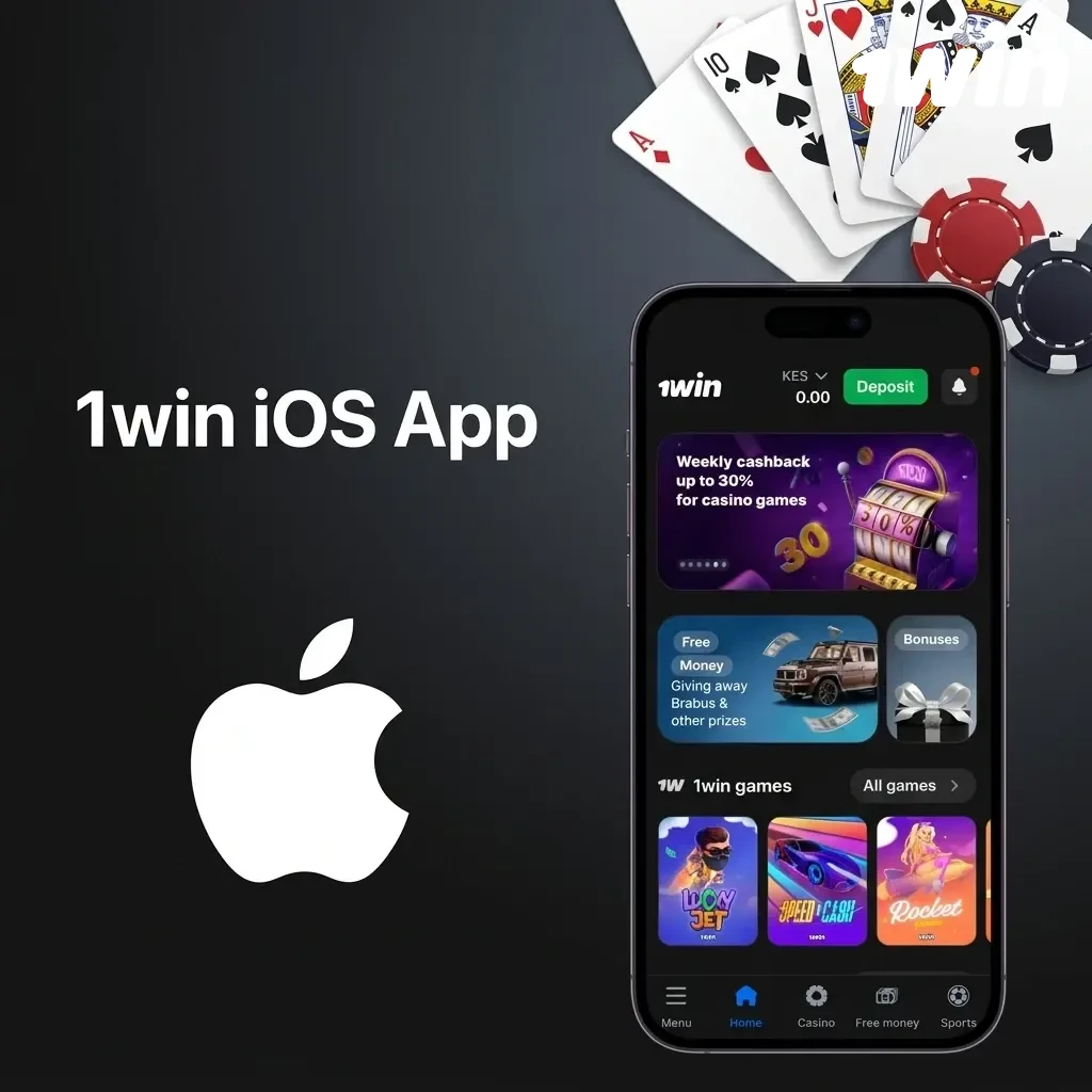 1win iOS app download guide for iPhone and iPad running iOS 12.0 or later with full betting features