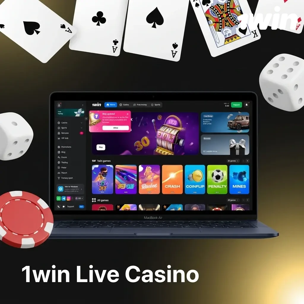 1win live casino Kenya with real dealers streaming Crazy Time, Lightning Roulette, and Live Roulette games