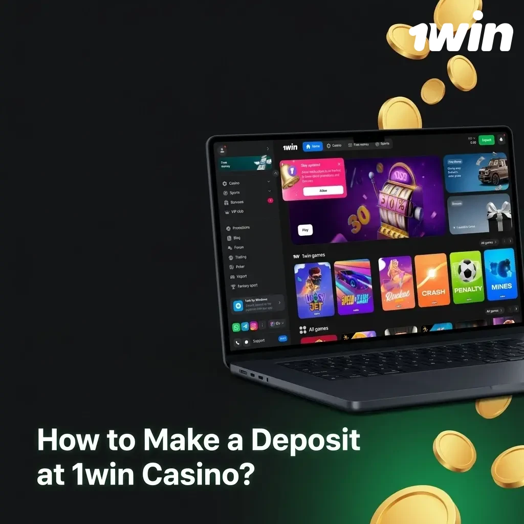 Step-by-step guide to making a deposit at 1win Casino Kenya using M-Pesa, Airtel Money, or crypto